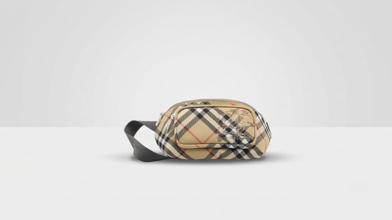 Burberry nylon belt bag for THE WISHLINE luxury men's belt bags and fanny packs collection navigation.