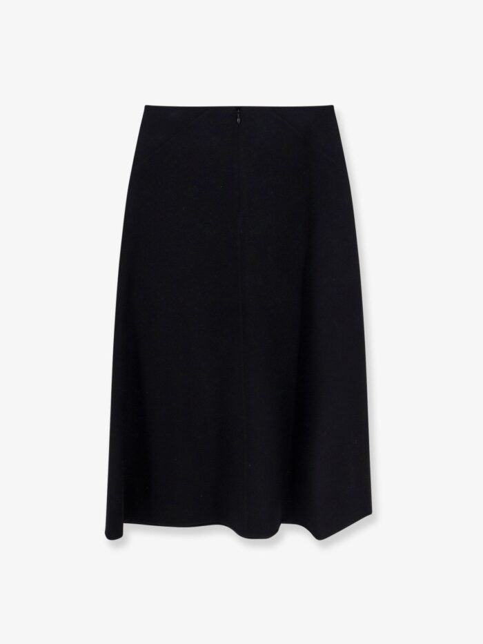 R2w Catran Midi Wool And Cashmere Skirt