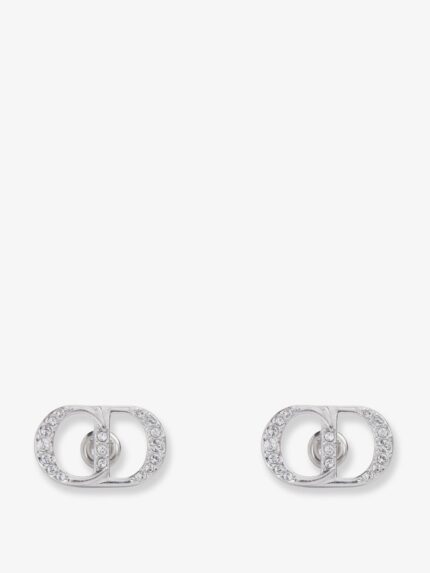 Dior CD Icon Sterling Silver Earrings