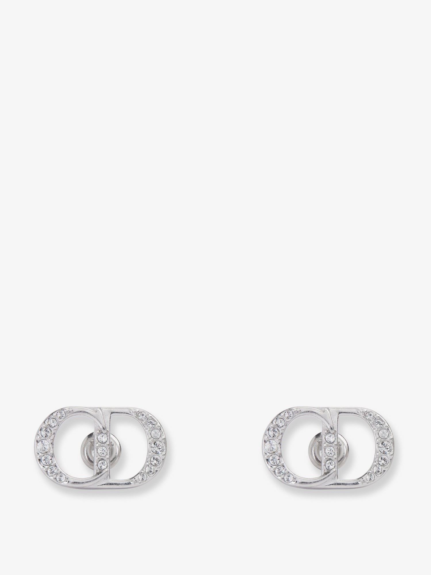 Dior CD Icon Sterling Silver Earrings