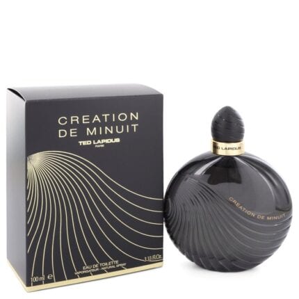 Creation De Minuit By Ted Lapidus - Eau De Toilette Spray 3.3 Oz