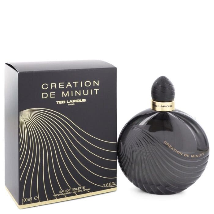 Creation De Minuit By Ted Lapidus - Eau De Toilette Spray 3.3 Oz