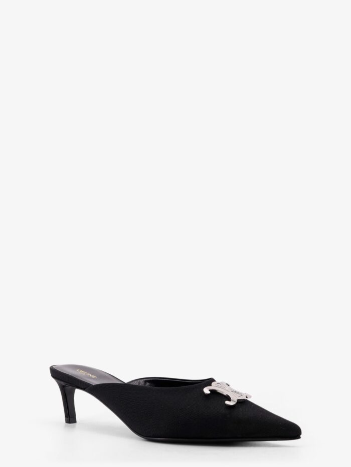 Celine Alma Triomphe Gros-grain Mule
