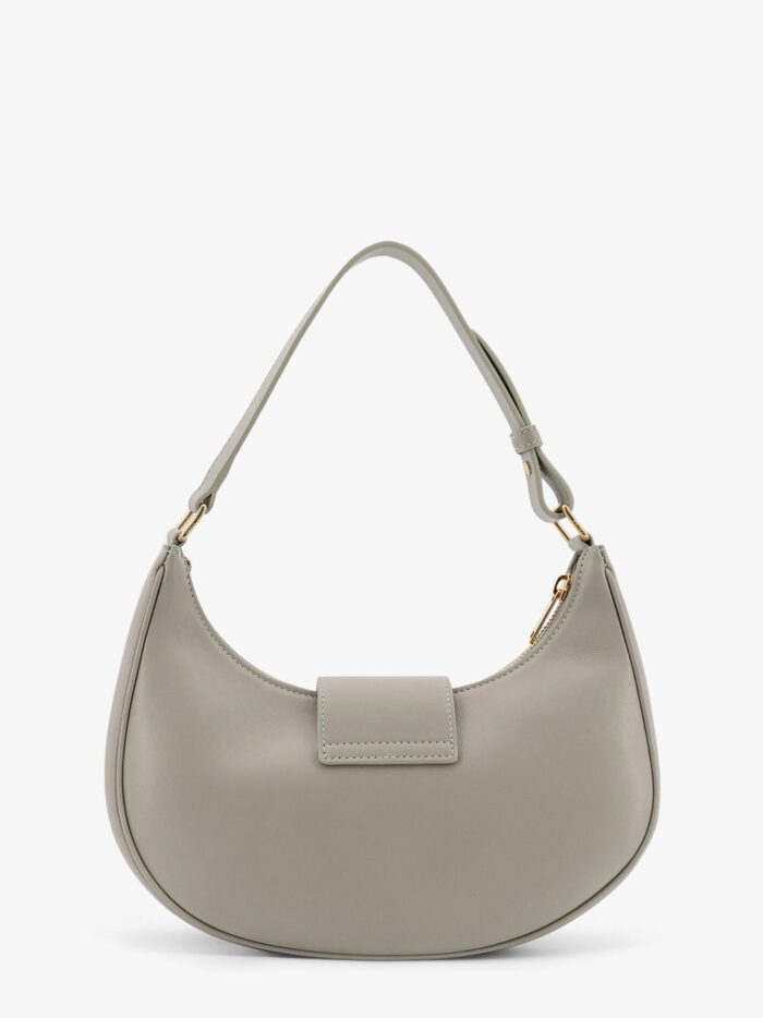 Celine Ava Leather Shoulder Bag With Triomphe Logo