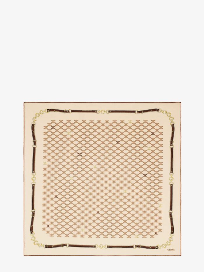 Celine Bandana Silk Foulard