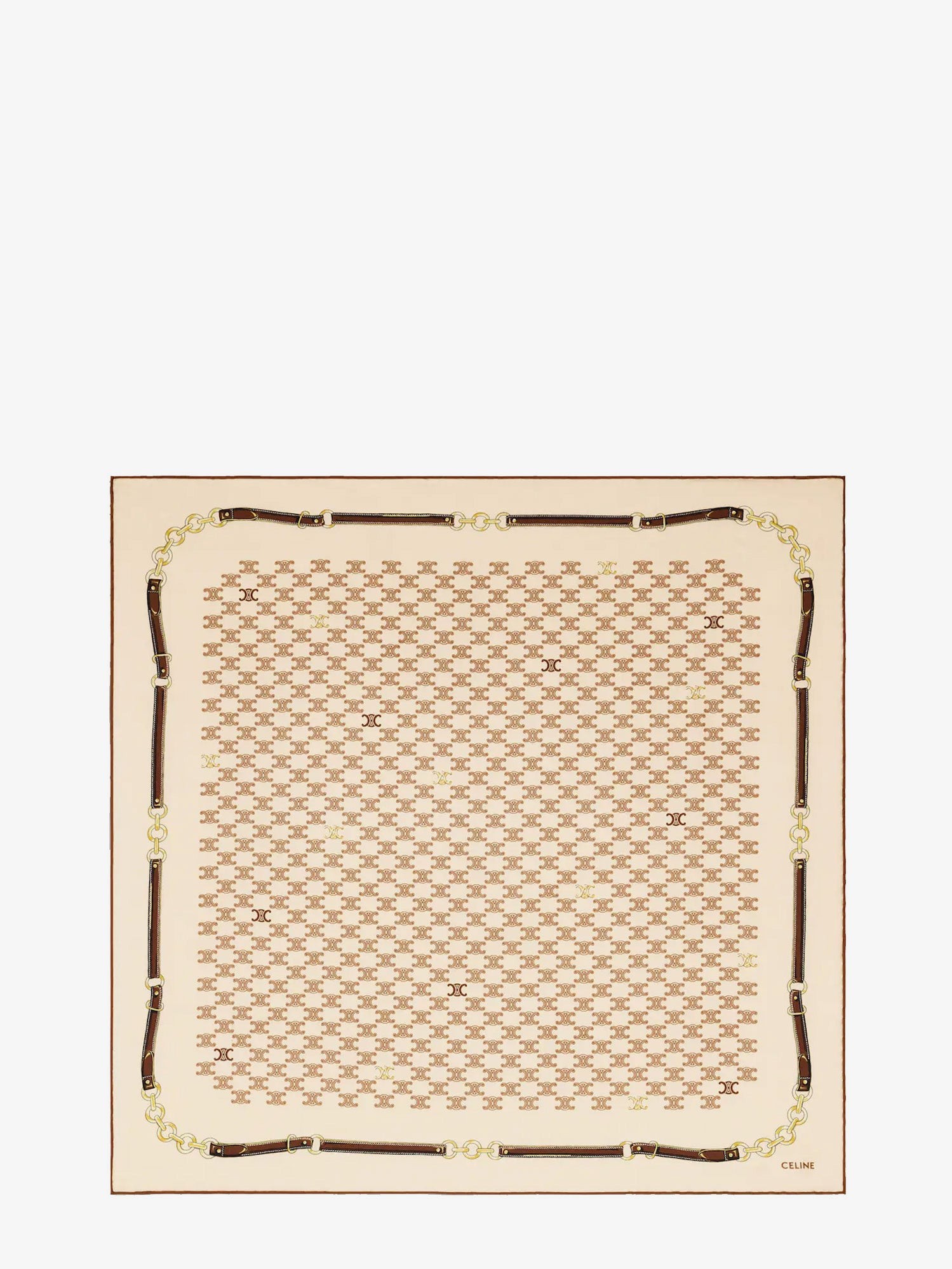 Celine Bandana Silk Foulard