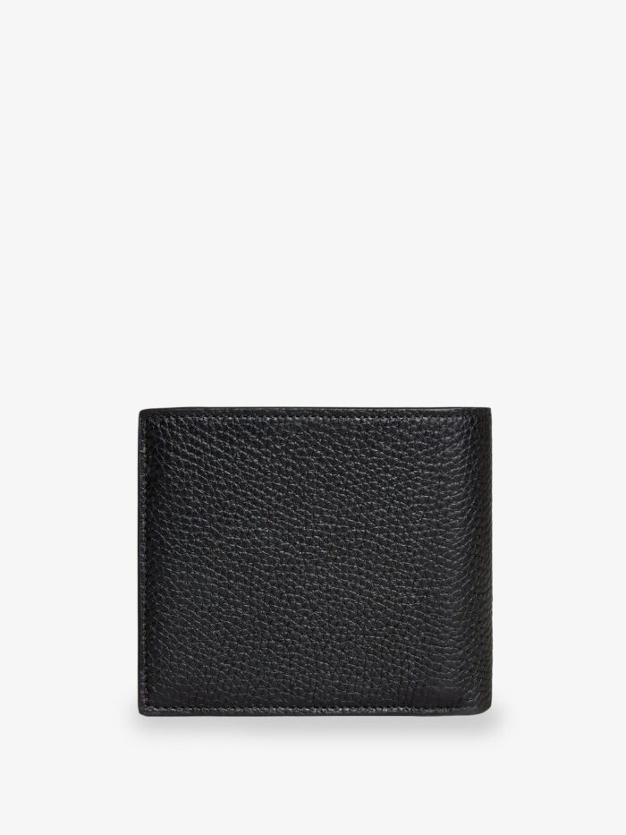 Celine Bi-Fold Leather Wallet With Coin