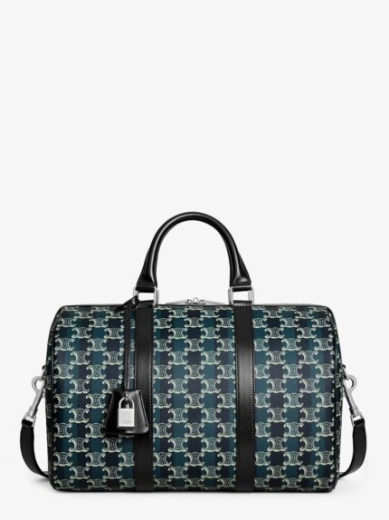 Celine Boston Large Triomphe Canvas Travel Bag