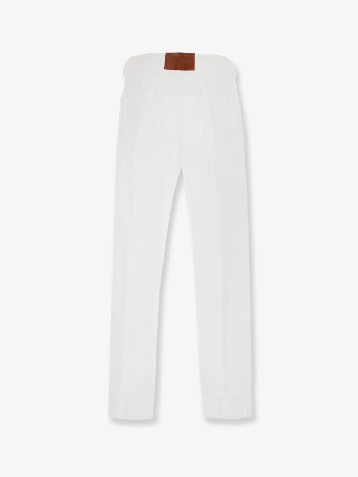 Celine Boyfriend Cotton Trousers