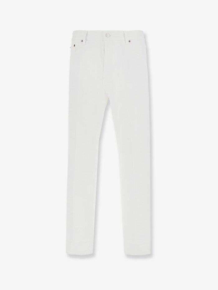 Celine Boyfriend Cotton Trousers