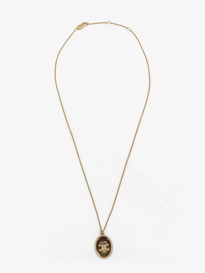 Celine Brass Necklace