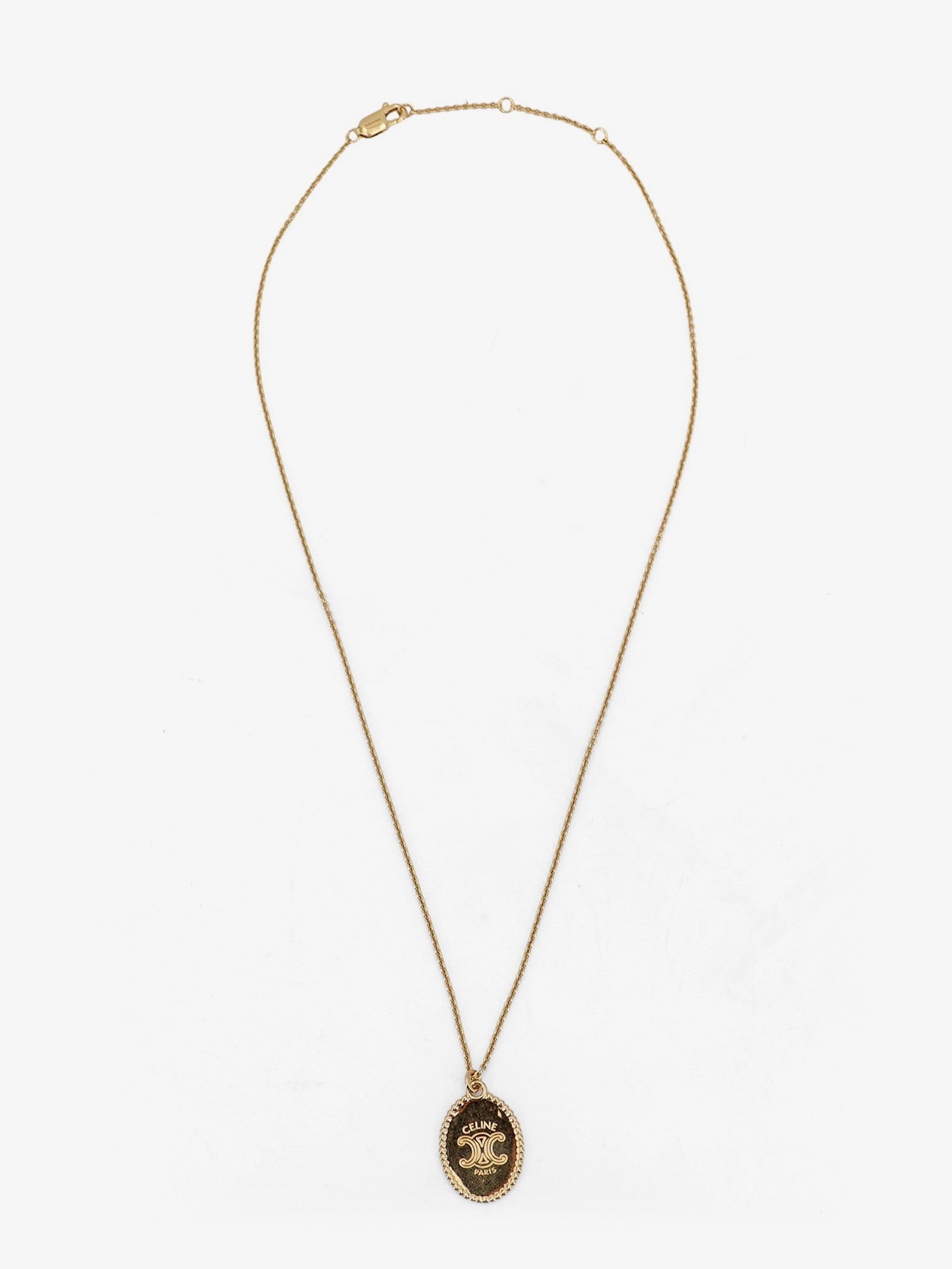 Celine Brass Necklace