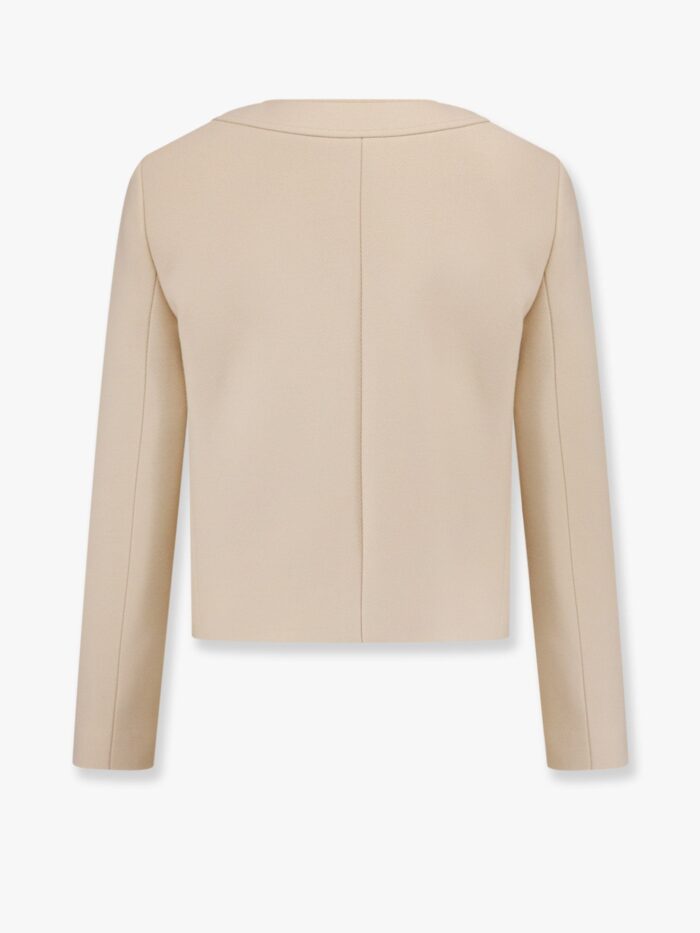 Celine Brompton Wool And Silk Blazer With Maxi Buttons