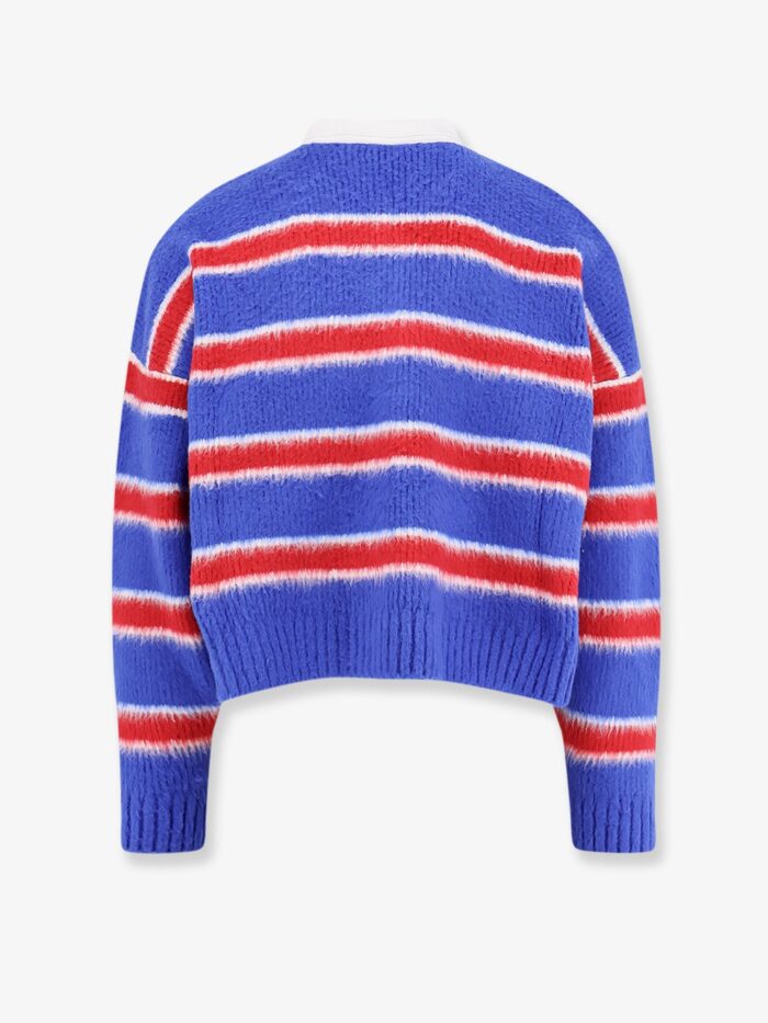 Celine Brushed Cotton Polo Sweater