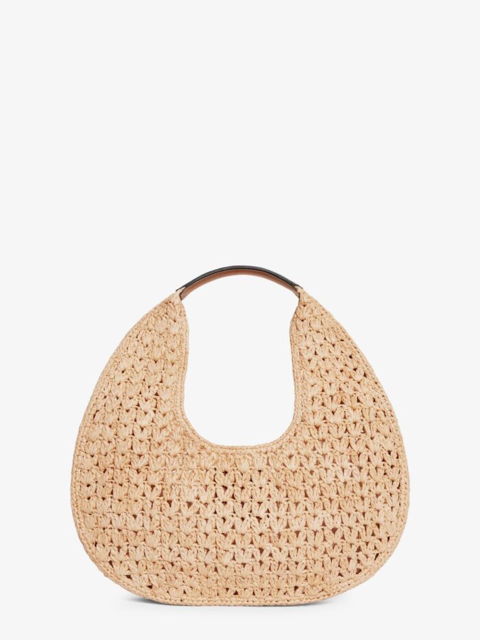 Celine Classic Panier Hobo Rafia Shoulder Bag