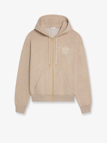 Celine Cotton And Cashmere Hooded Sweatshirt