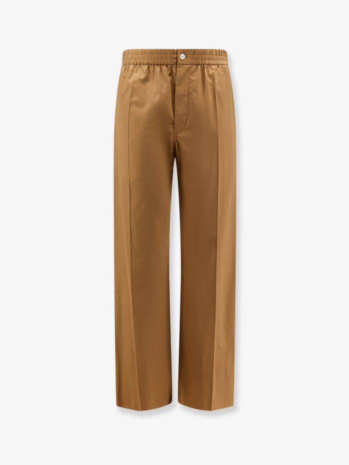 Celine Cotton And Linen Trousers