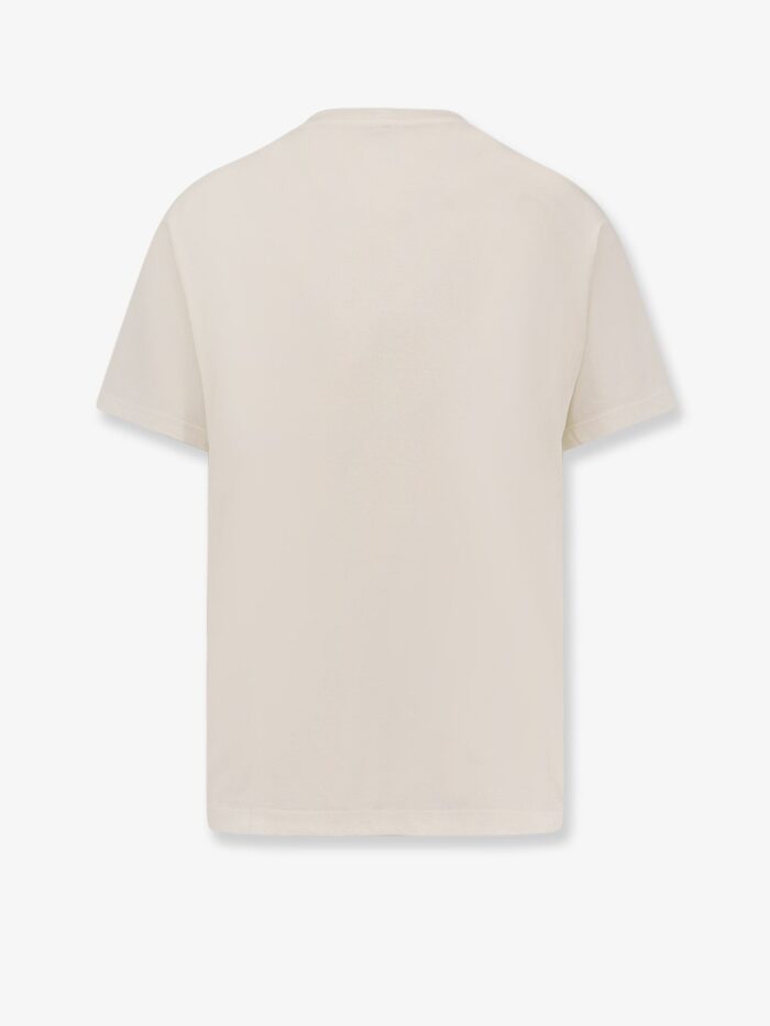 Celine Cotton Jersey T-shirt With Flocked Logo