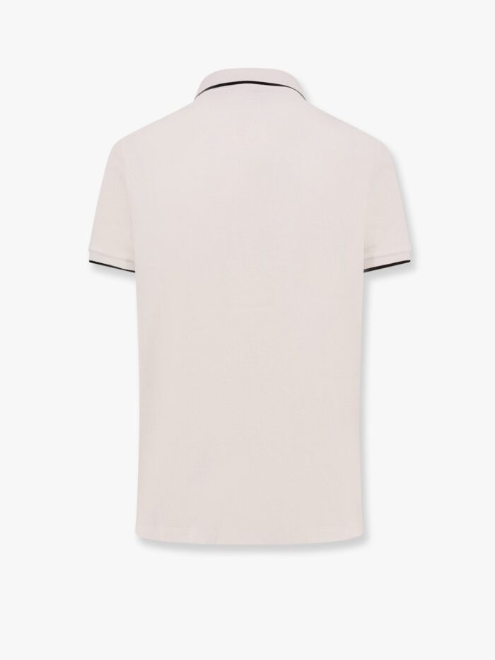Celine Cotton Polo Shirt With Triomphe Embroidery