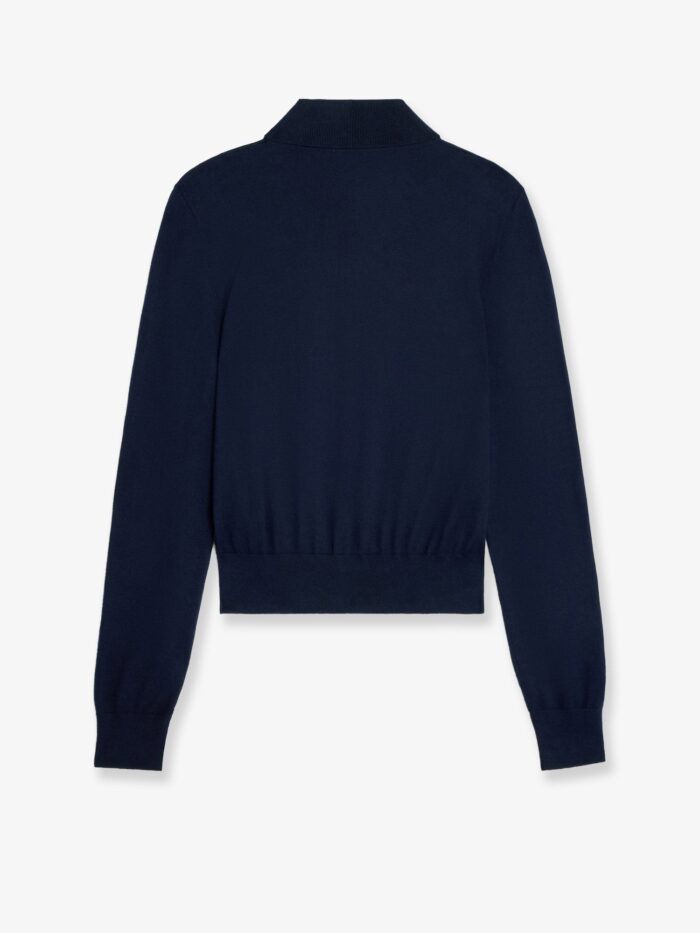Celine Cotton Polo Sweater