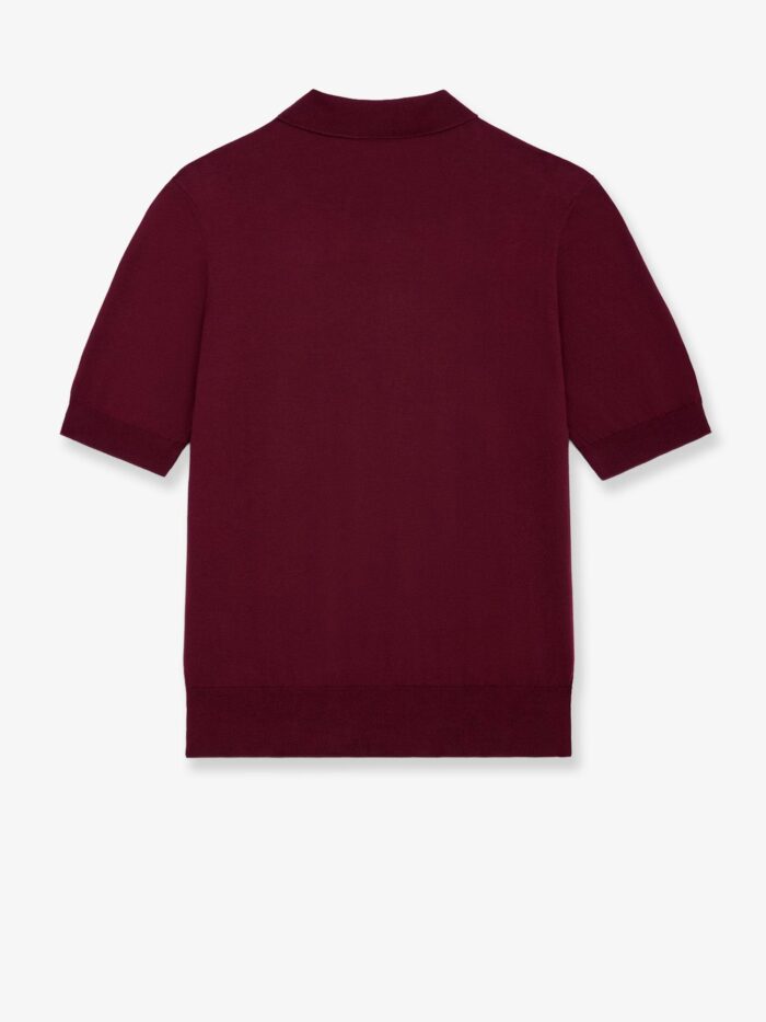 Celine Crop Fit Wool Polo Shirt