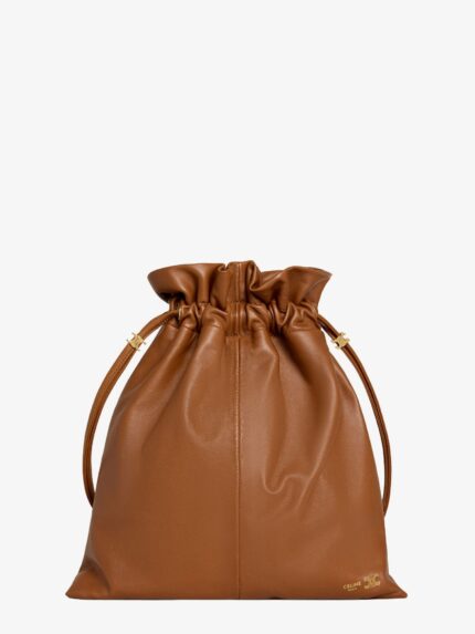 Celine Crystal Leather Crossbody Bag