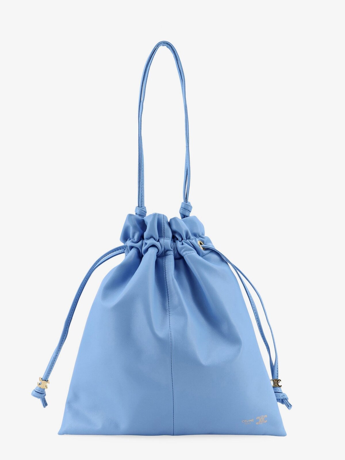 Celine Crystal Leather Crossbody Bag