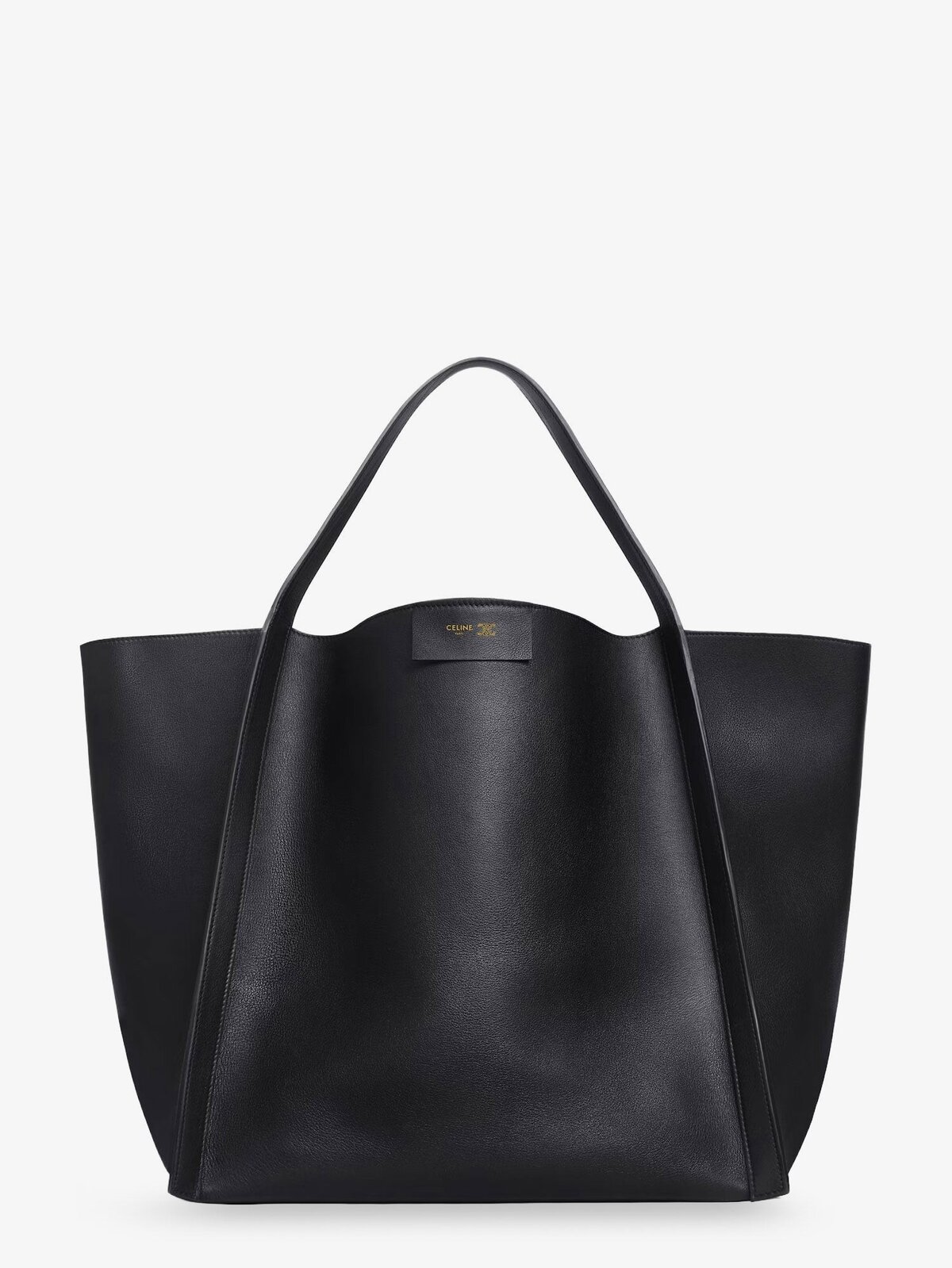 Celine Cube Leather Handbag