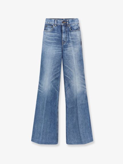 Celine Flared Cotton Jeans