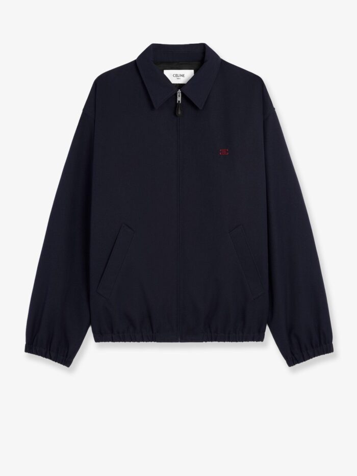 Celine Gabardine Wool And Cotton Jacket