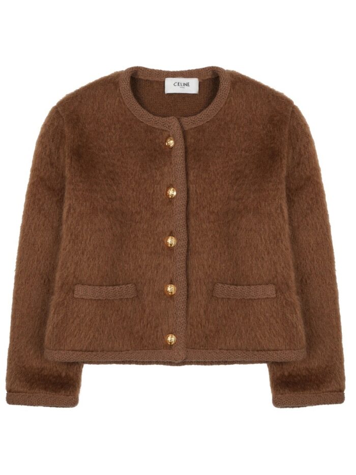 Celine GIACCA "CHASSEUR" IN MOHAIR