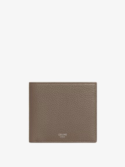 Celine Hammered Leather Bi-fold Wallet