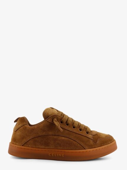 Celine Huntigton Suede Low-top Sneakers