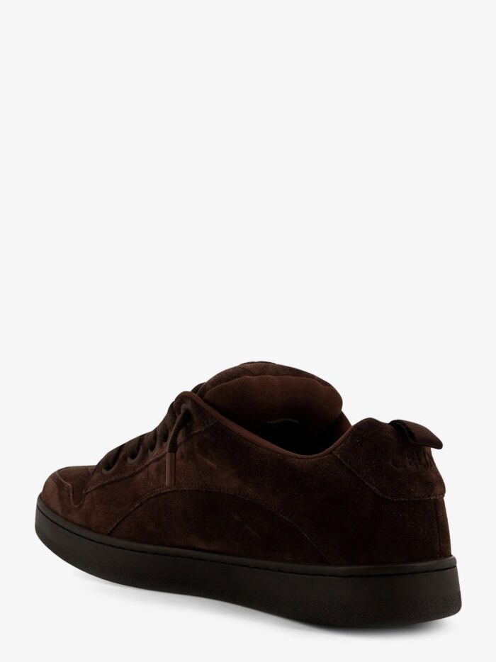 Celine Huntington Low-top Suede Sneakers
