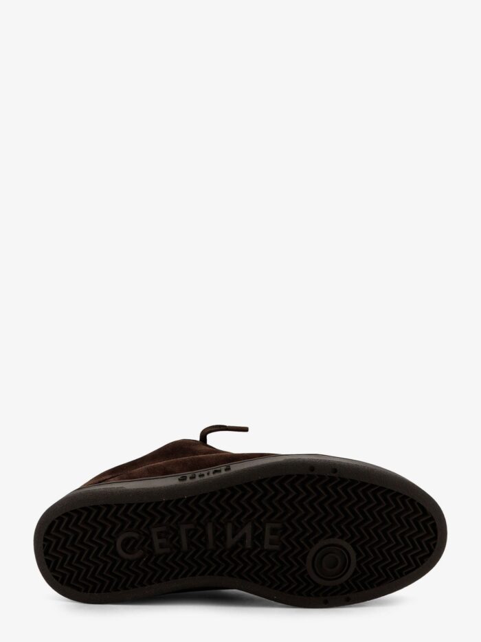 Celine Huntington Low-top Suede Sneakers
