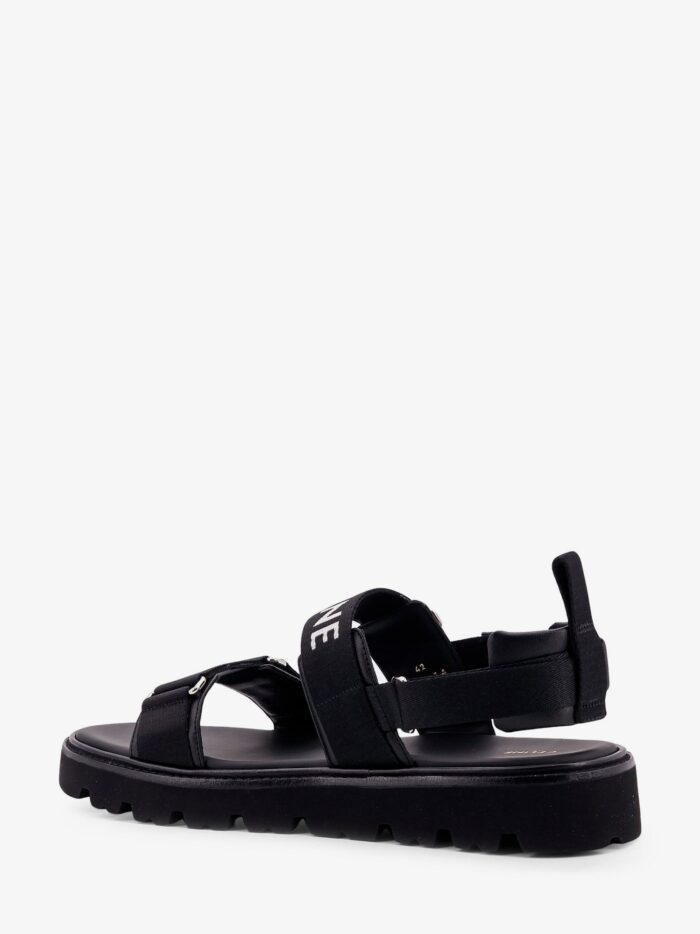 Celine Jacquard Canvas Sandals