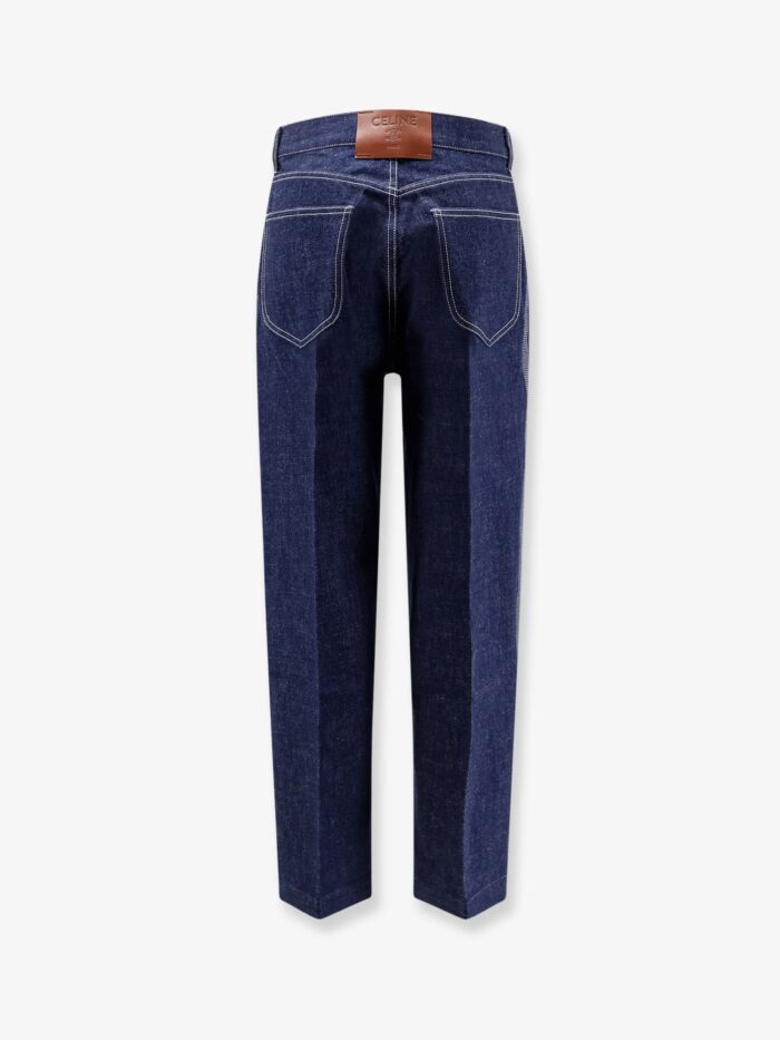 Celine Jeans With Stitched Profiles