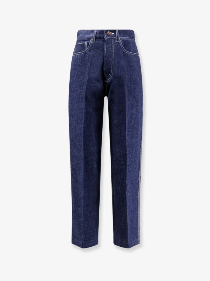 Celine Jeans With Stitched Profiles