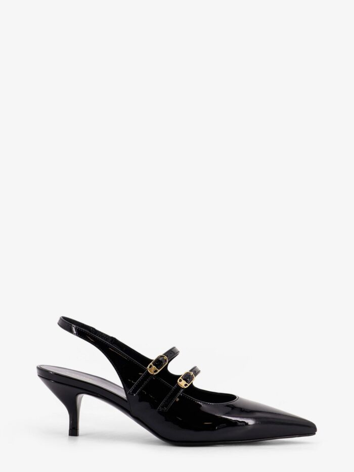Celine Judy Patent Leather Slingback Pumps