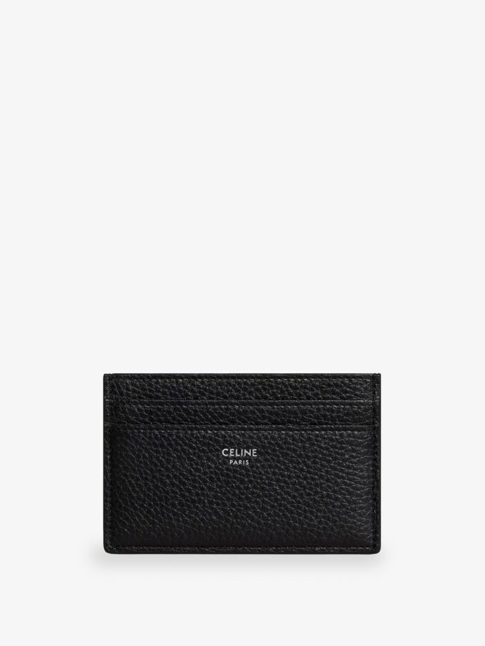 celine leather card holder Celine Leather Card Holder