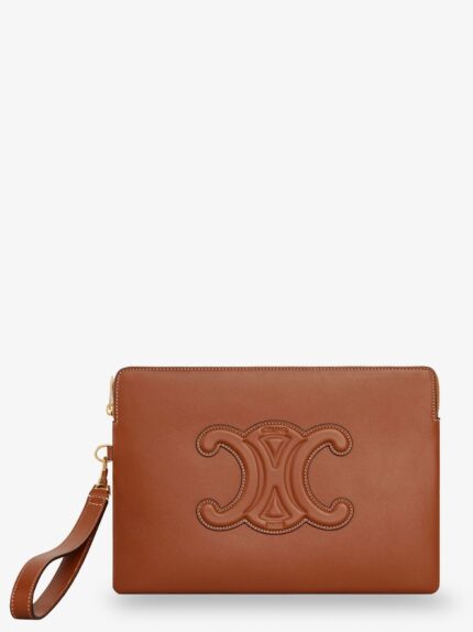 Celine Leather Clutch