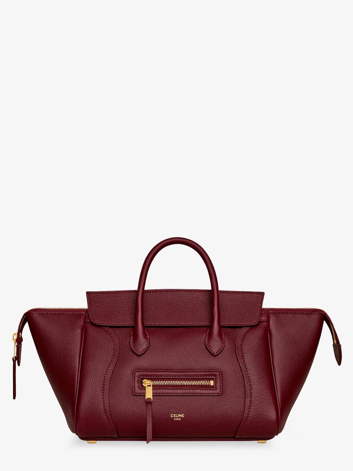 Celine Leather Luggage Shoulder Bag
