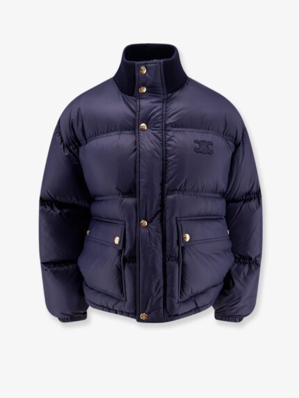 Celine Light Soft Down Jacket With Triomphe Patch