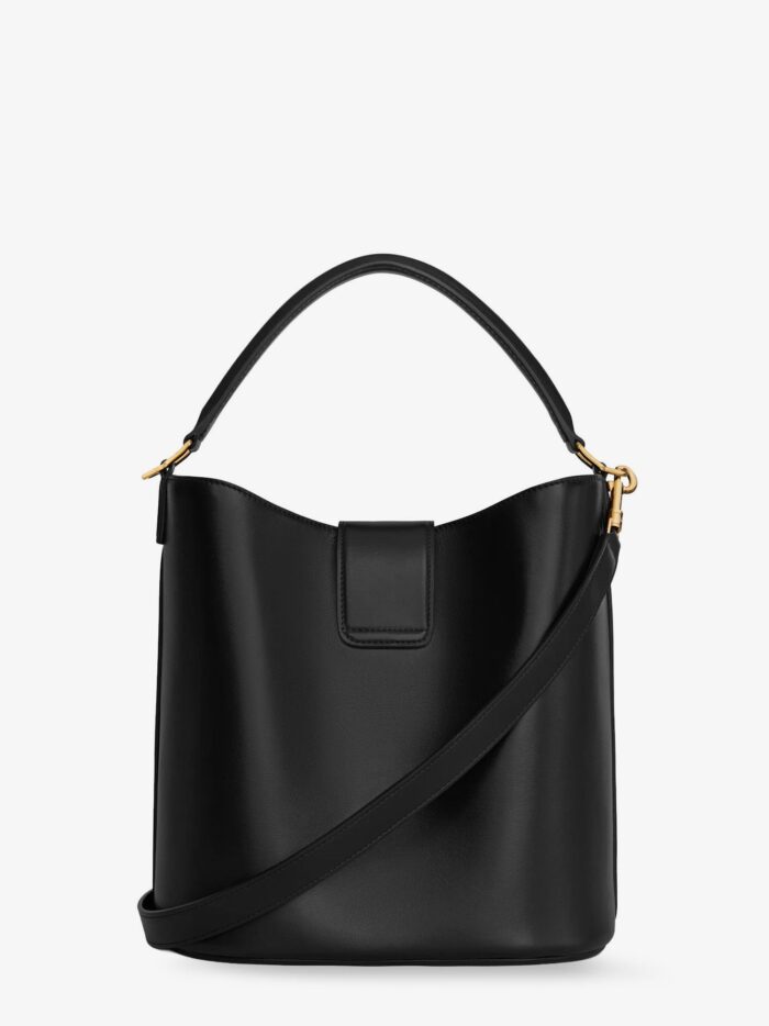 Celine Louise Medium Leather Bucket Bag