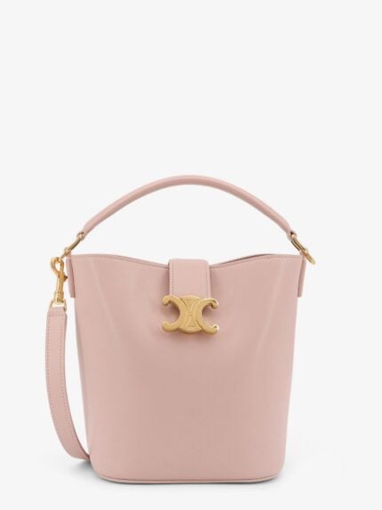Celine Louise Small Leather Bucket Bag