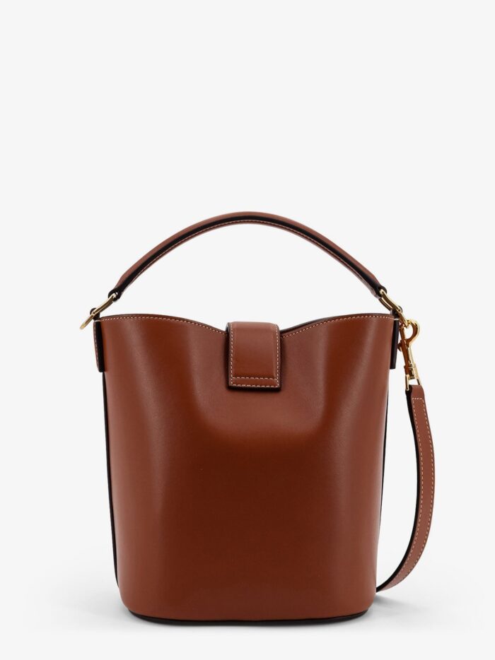 Celine Louise Small Leather Bucket Bag