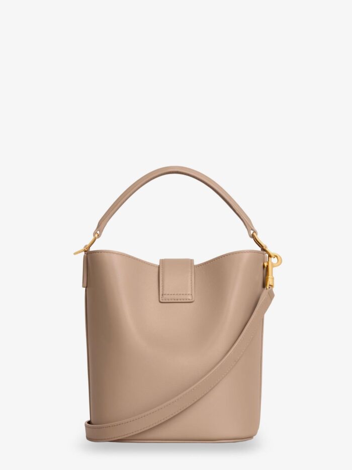Celine Louise Small Leather Bucket Bag