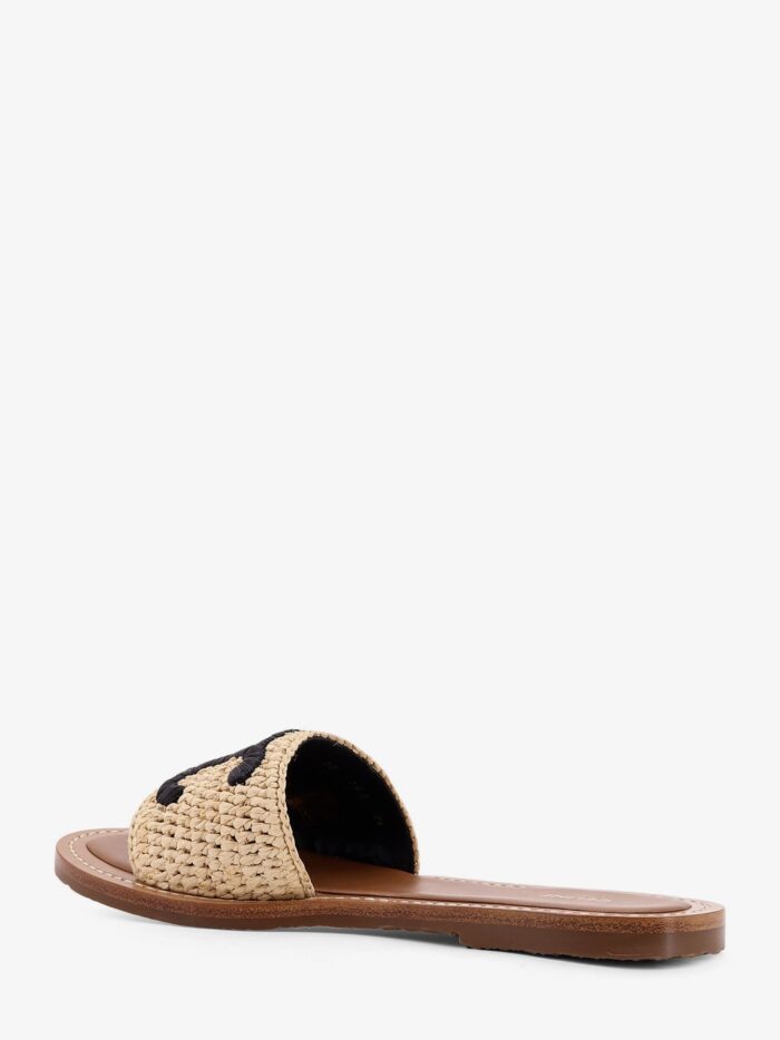 Celine Lympia Rafia Sandals