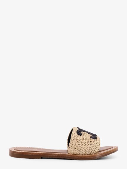Celine Lympia Rafia Sandals