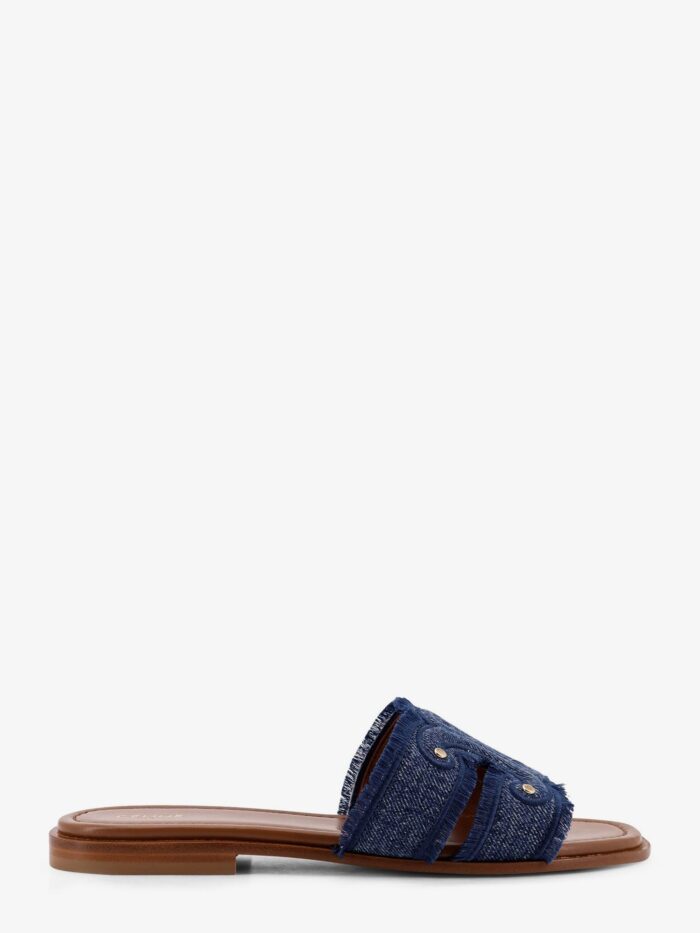 celine marina denim sandals Celine Marina Denim Sandals